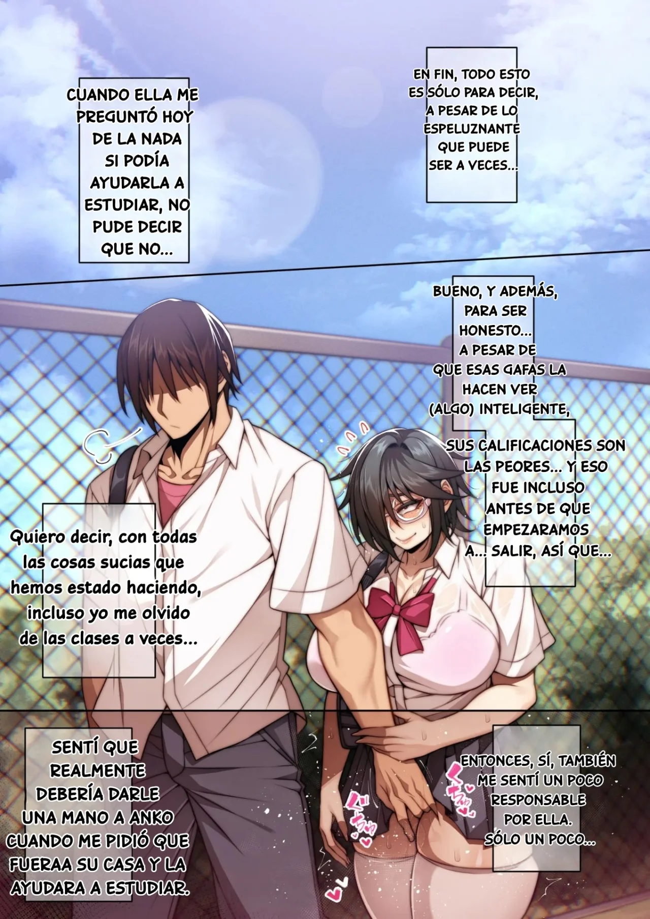 [Mousou Engine (Korotsuke)] Tsugou no Ii Mesu Nekura Megane Hen | Las Ninfomanas Dispuestas A Todo ♀ Capitulo De La Chica Con Gafas [Spanish] [5 noches con Alfredo] [Digital] 이미지 번호 6