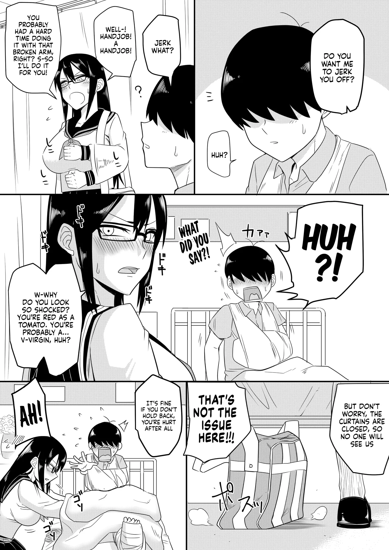 [Makosho] Sewayaki na Kyonyuu Gakkyuu Iinchou Sono 1-10 | The Kind and Caring Busty Class Rep Ch.1-10 [English] 2eme image