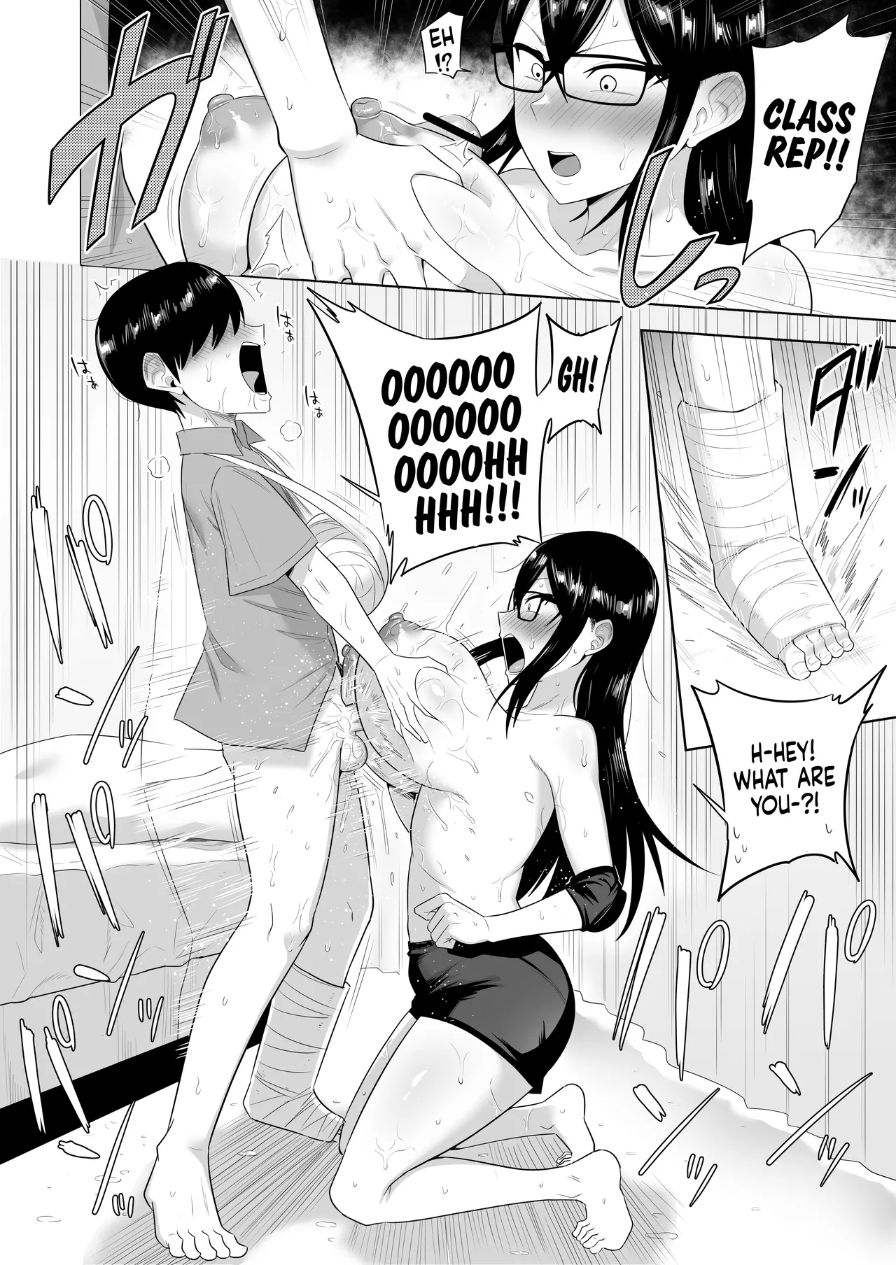 [Makosho] Sewayaki na Kyonyuu Gakkyuu Iinchou Sono 1-10 | The Kind and Caring Busty Class Rep Ch.1-10 [English] 57eme image