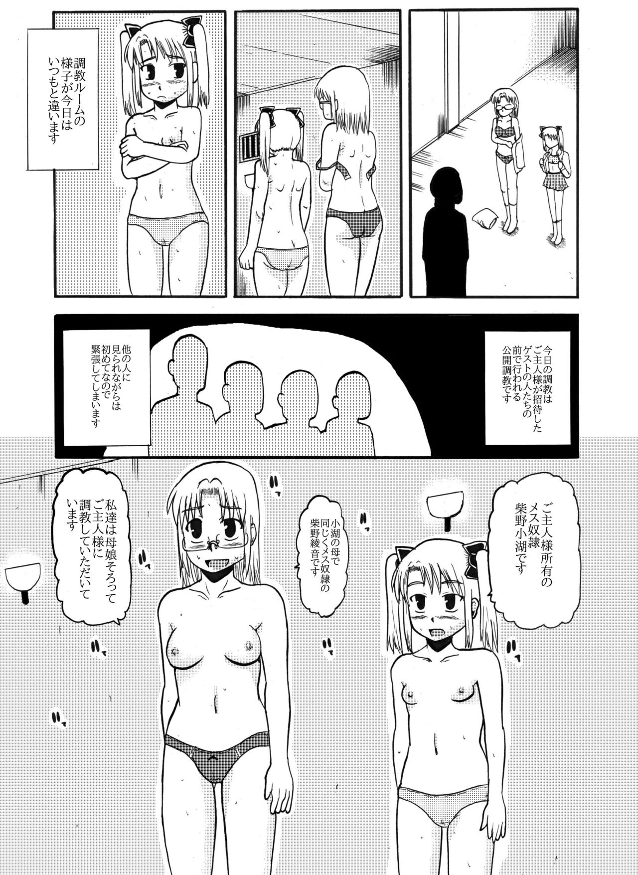 [ぼうふり屋]お母さんと一緒 柴野母娘の調教その2 12eme image