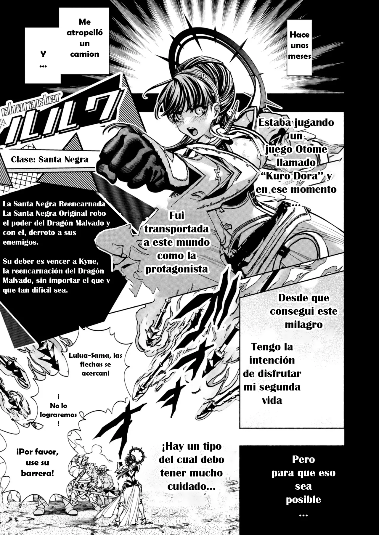 Reencarnacion en otro mundo - El Dragón Negro y La Santa Obscura image number 6