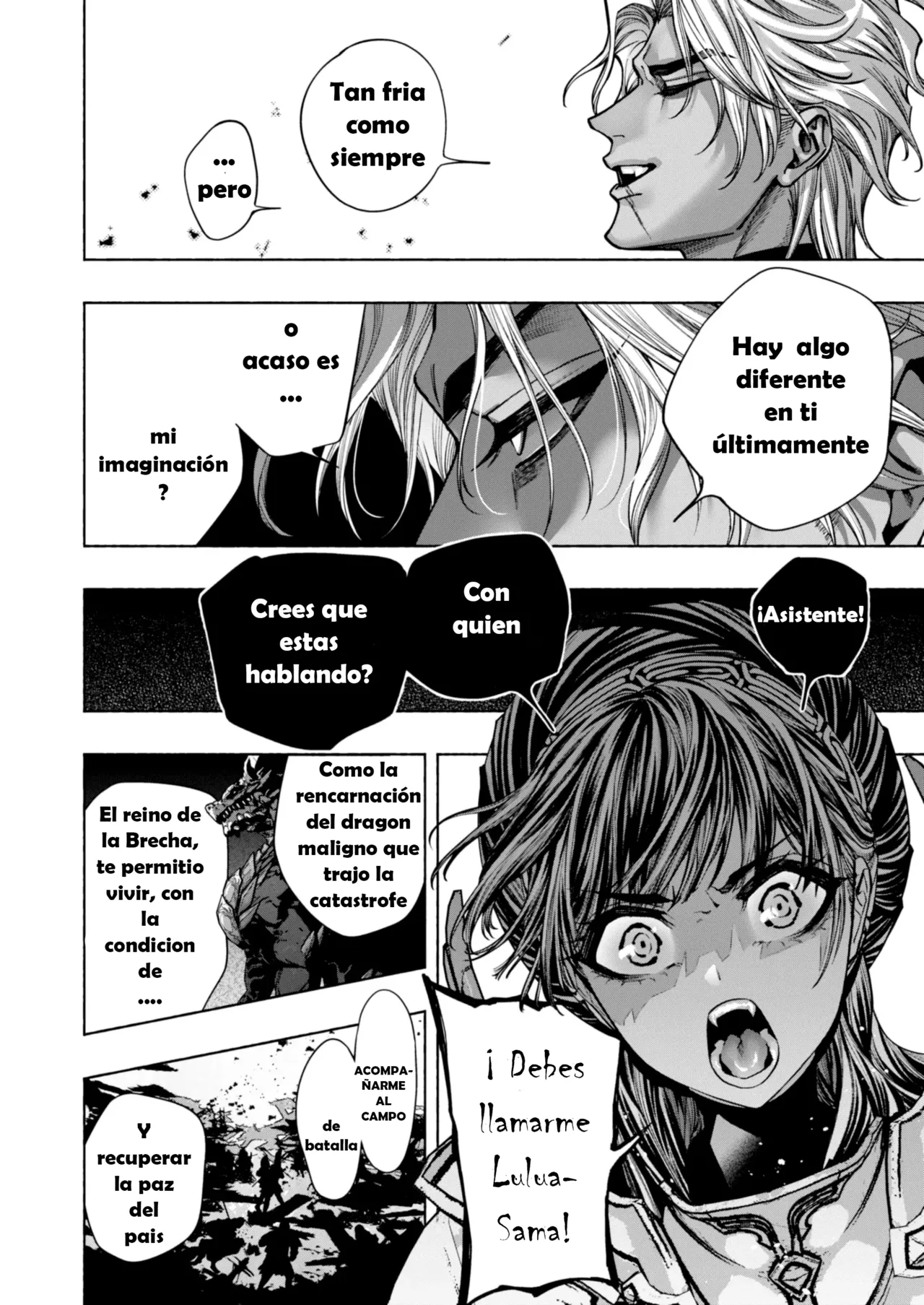 Reencarnacion en otro mundo - El Dragón Negro y La Santa Obscura image number 13