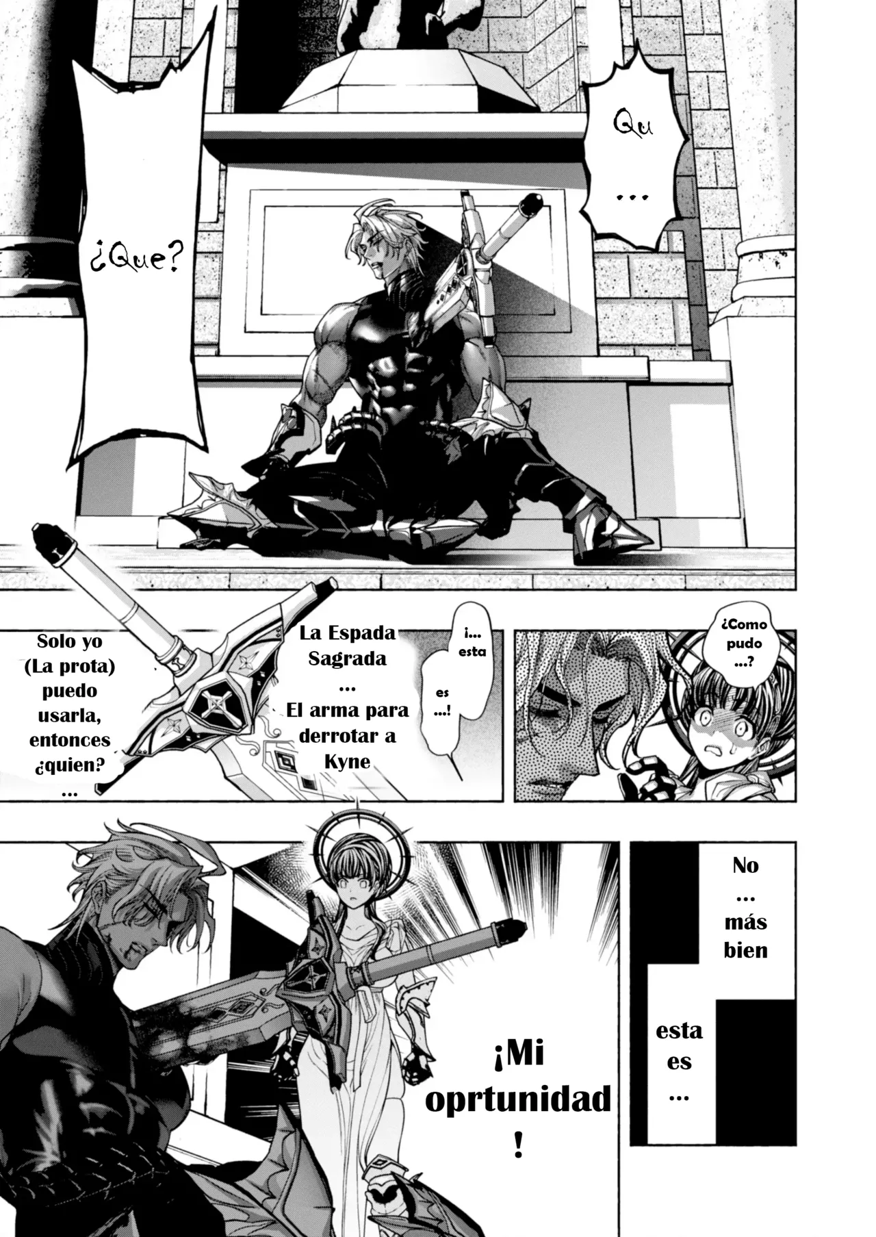 Reencarnacion en otro mundo - El Dragón Negro y La Santa Obscura image number 16