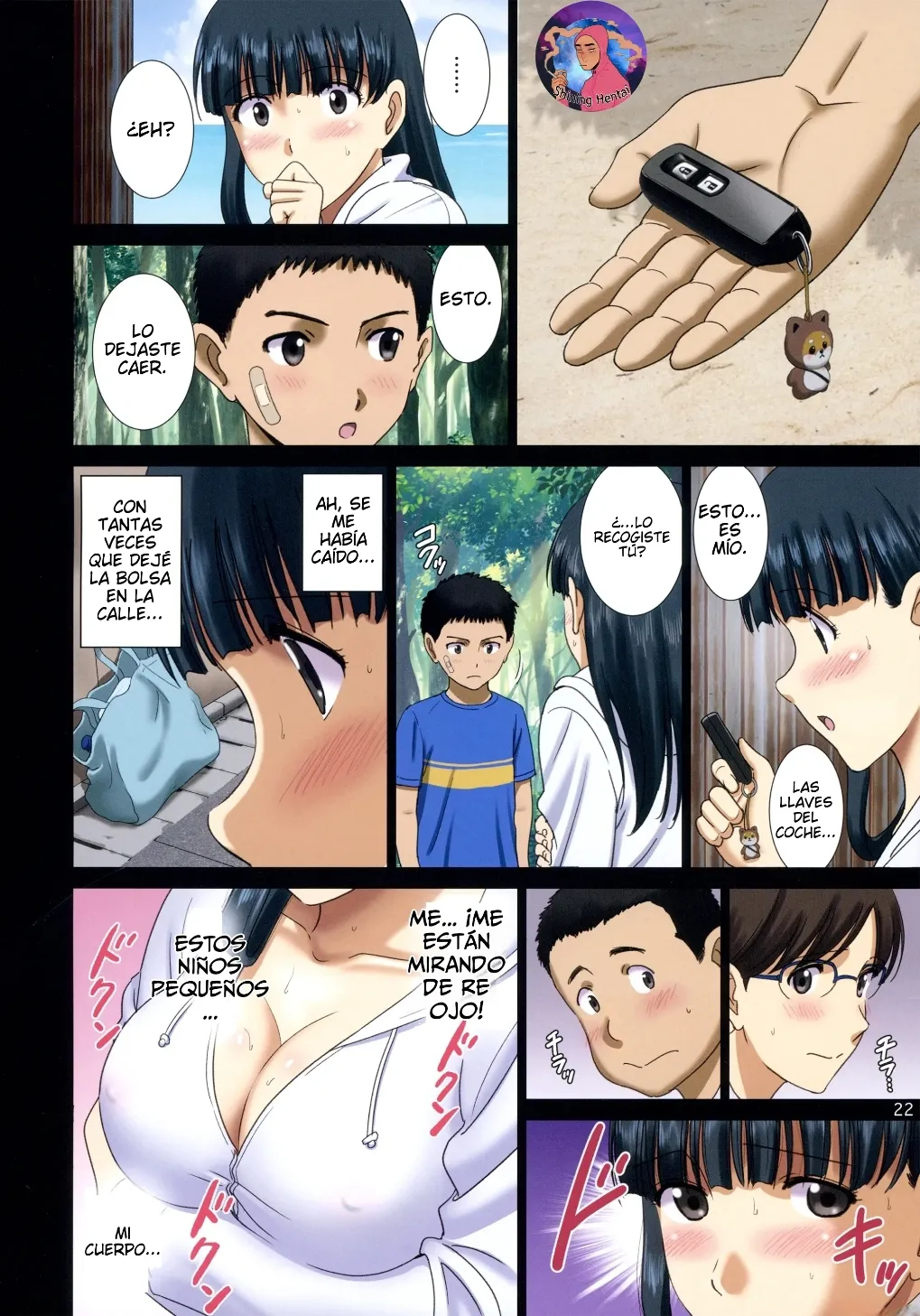 (C104) [ACTIVA (SMAC)] Roshutsu Otome Chichi Comic "Oppai Koushi wa Natsu no Hamabe de Zenra to Danshi to Itazura to ~Tamiya Miyuki~"  [Spanish] 图片编号 21