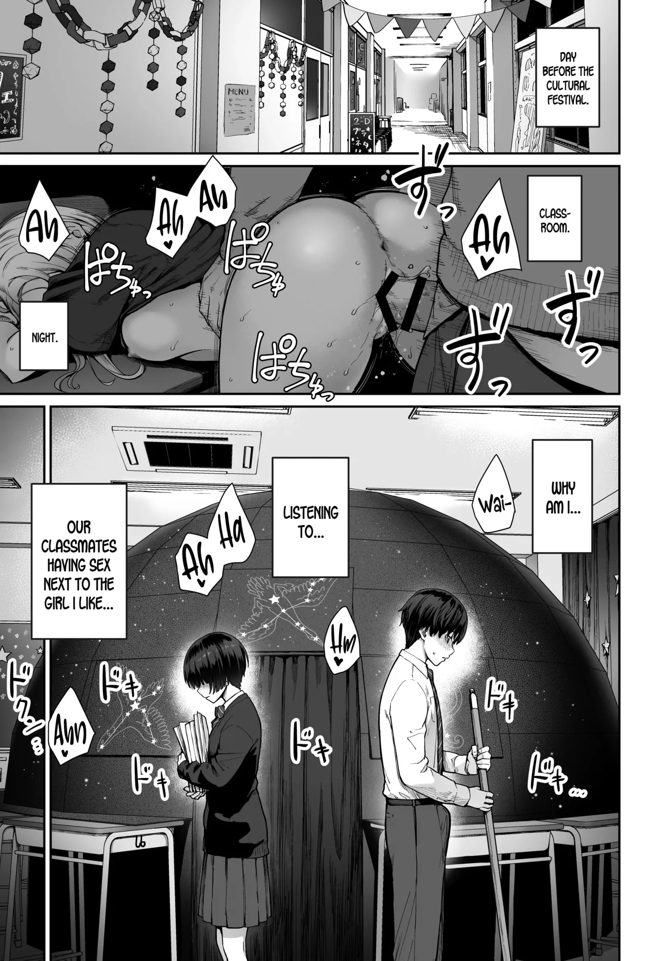 [Beni Murasaki (Benimura Karu)] Sora no Hoshi wa Tada no Hikari -Ore dake ga Sex Dekinai Kyoushitsu- [English] [SDTLs] image number 3