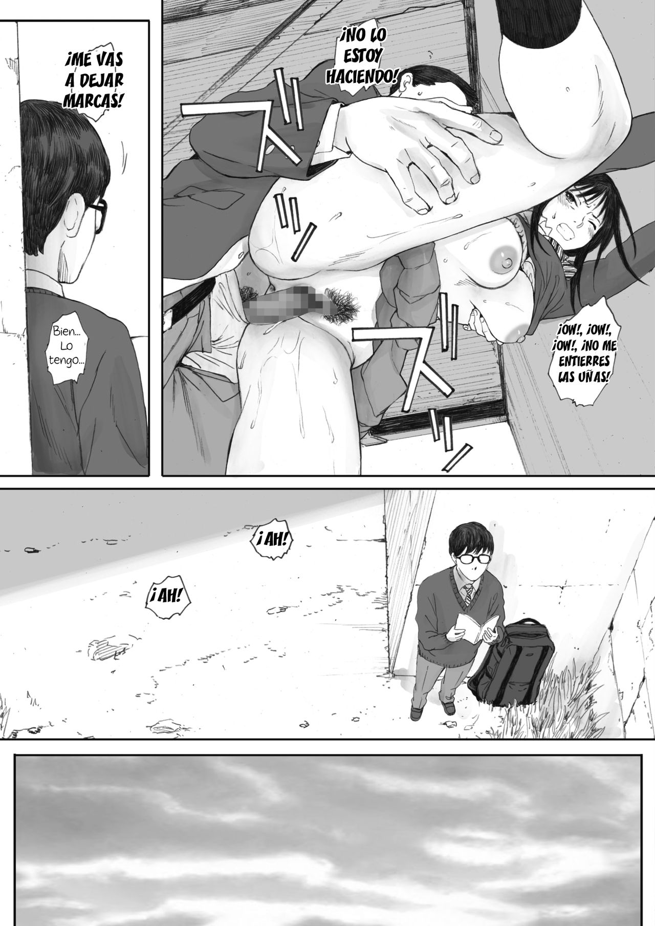 [Arai Kei] Boku wa Kanojo no Namae mo Shiranai | I Don't Even Know Her Name (COMIC HOTMILK 2020-02) [Spanish] [El mago de las MILFS] [Digital] Bildnummer 7