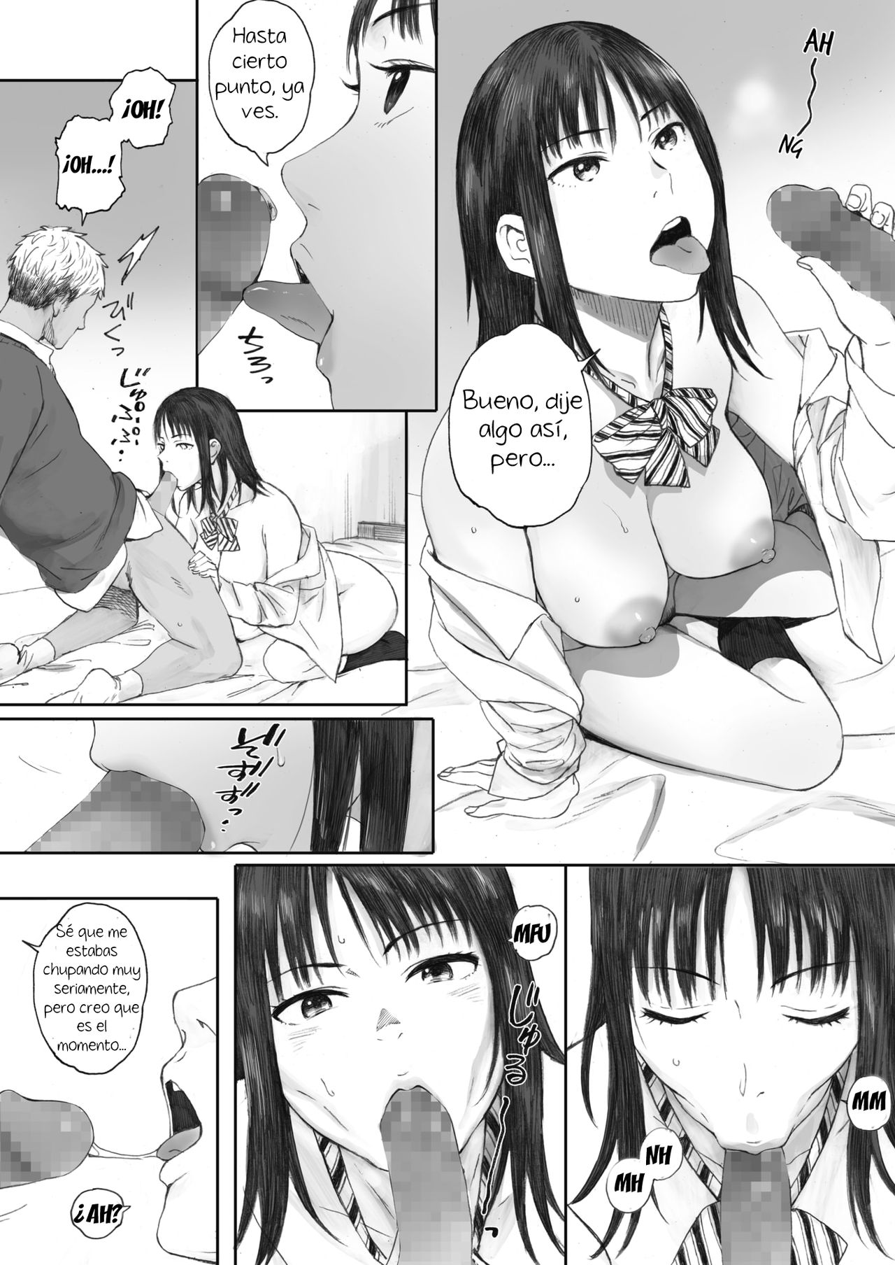 [Arai Kei] Boku wa Kanojo no Namae mo Shiranai | I Don't Even Know Her Name (COMIC HOTMILK 2020-02) [Spanish] [El mago de las MILFS] [Digital] Bildnummer 16