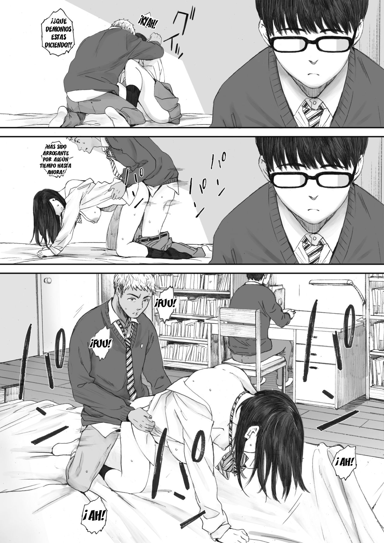 [Arai Kei] Boku wa Kanojo no Namae mo Shiranai | I Don't Even Know Her Name (COMIC HOTMILK 2020-02) [Spanish] [El mago de las MILFS] [Digital] Bildnummer 19