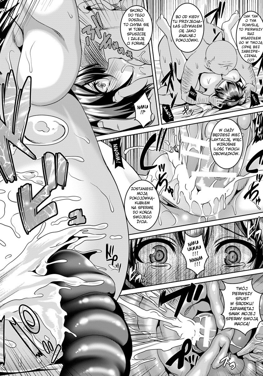 [Kazuhiro] Botsuraku Reijou no Seiteki Maid Gyoumu | Córka Bankrutów Seks-pokojówka (ANGEL Club 2013-11) [Polish] [Halny] 이미지 번호 18