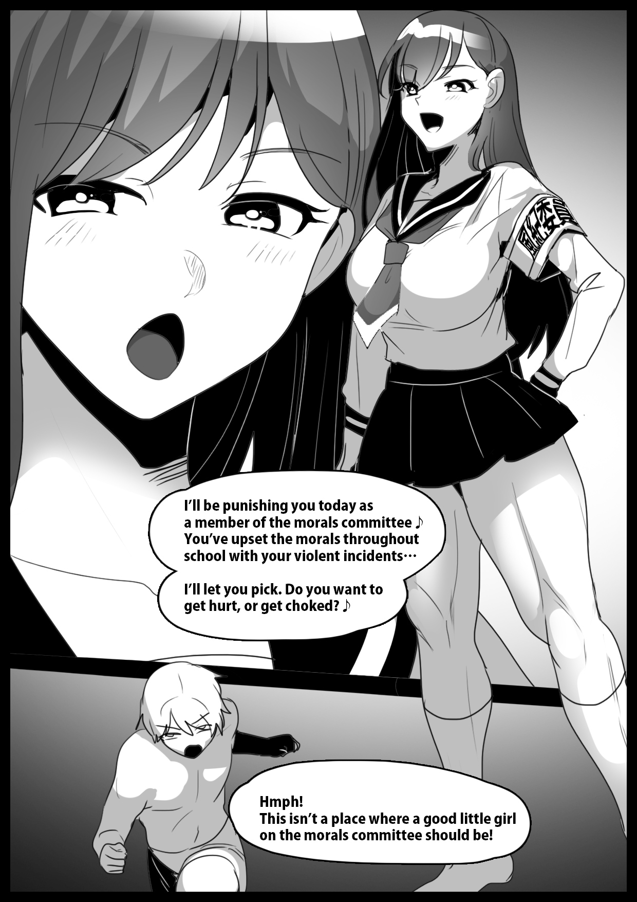 [The Nation of Head Scissors (kubi4, Toppogi)] Girls Beat! -vs Saya- [English] 2eme image