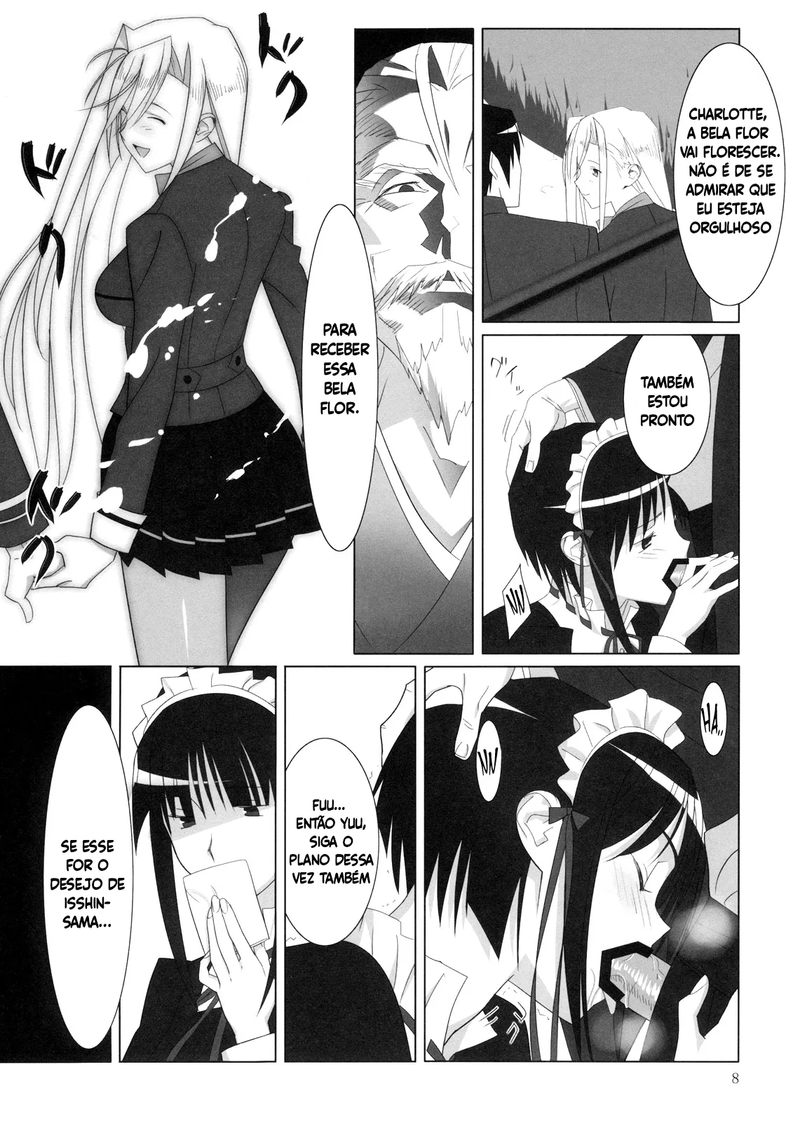 [Hito no Fundoshi (Yukiyoshi Mamizu)] Admired beautiful flower. | Admirando a bela flor. (Princess Lover!) [Portuguese-BR] [Luca-San] image number 8