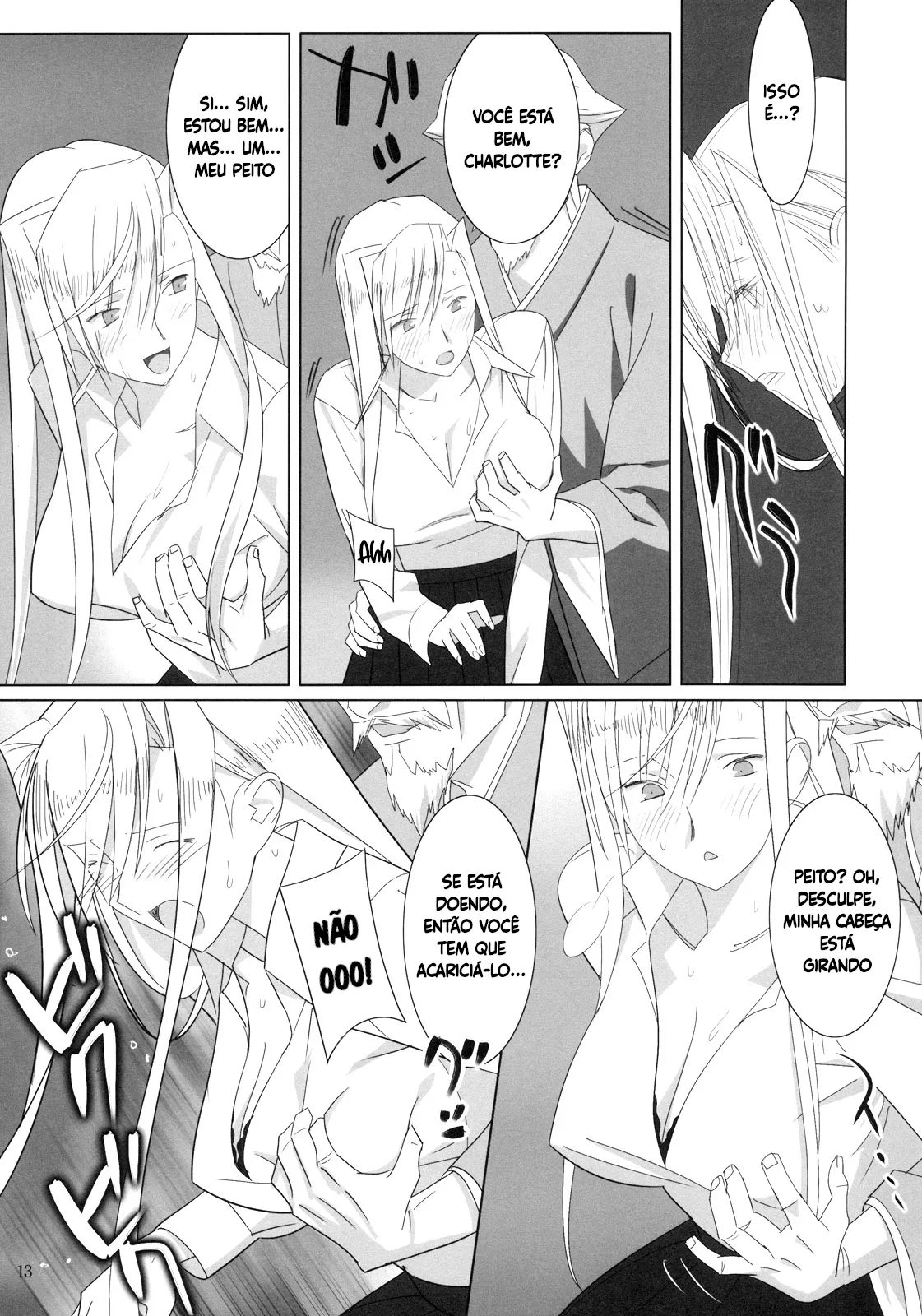 [Hito no Fundoshi (Yukiyoshi Mamizu)] Admired beautiful flower. | Admirando a bela flor. (Princess Lover!) [Portuguese-BR] [Luca-San] image number 13