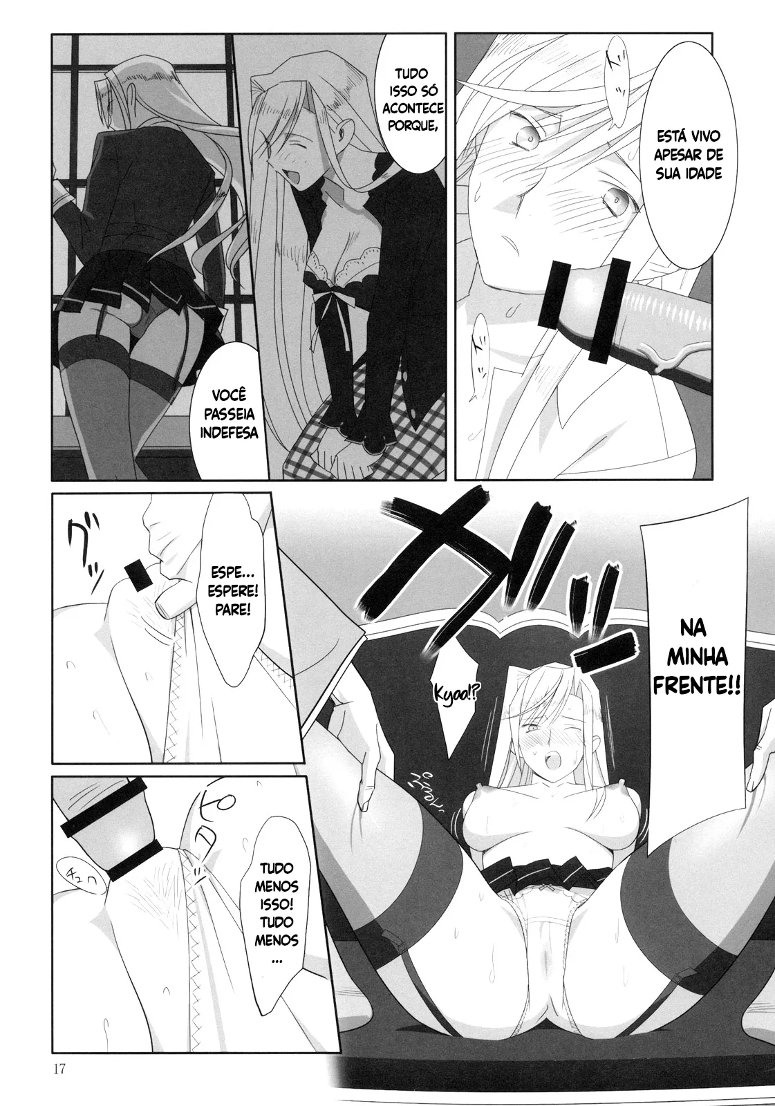 [Hito no Fundoshi (Yukiyoshi Mamizu)] Admired beautiful flower. | Admirando a bela flor. (Princess Lover!) [Portuguese-BR] [Luca-San] image number 17