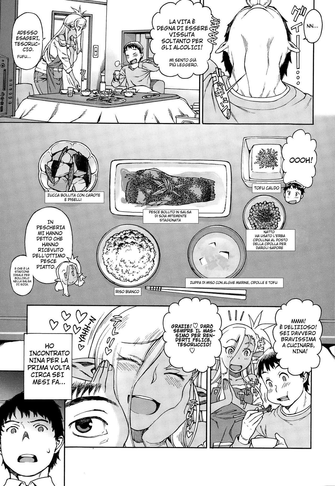 [Hidiri Rei] Ore no Yome ga Dark Elf na Ken | Un' Elfo come Moglie (COMIC X-EROS #25) [Italian] 3eme image