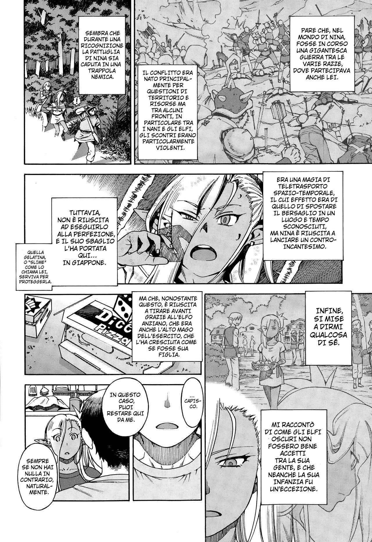 [Hidiri Rei] Ore no Yome ga Dark Elf na Ken | Un' Elfo come Moglie (COMIC X-EROS #25) [Italian] 6eme image