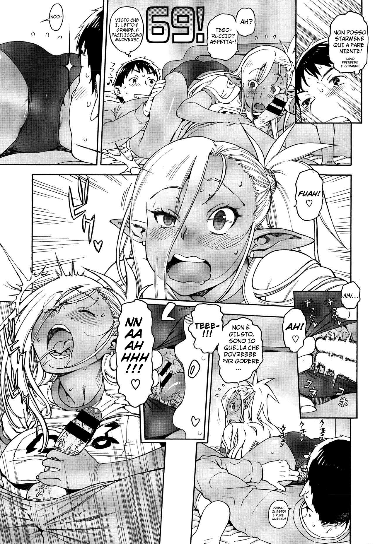 [Hidiri Rei] Ore no Yome ga Dark Elf na Ken | Un' Elfo come Moglie (COMIC X-EROS #25) [Italian] 13eme image