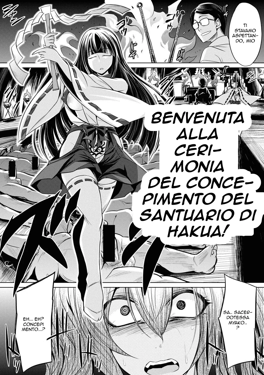 [Kobayashi Tetsuya] Hakua no Miko | La Nuova Sacerdotessa (COMIC Shingeki 2017-08) [Italian] [Digital] 9eme image