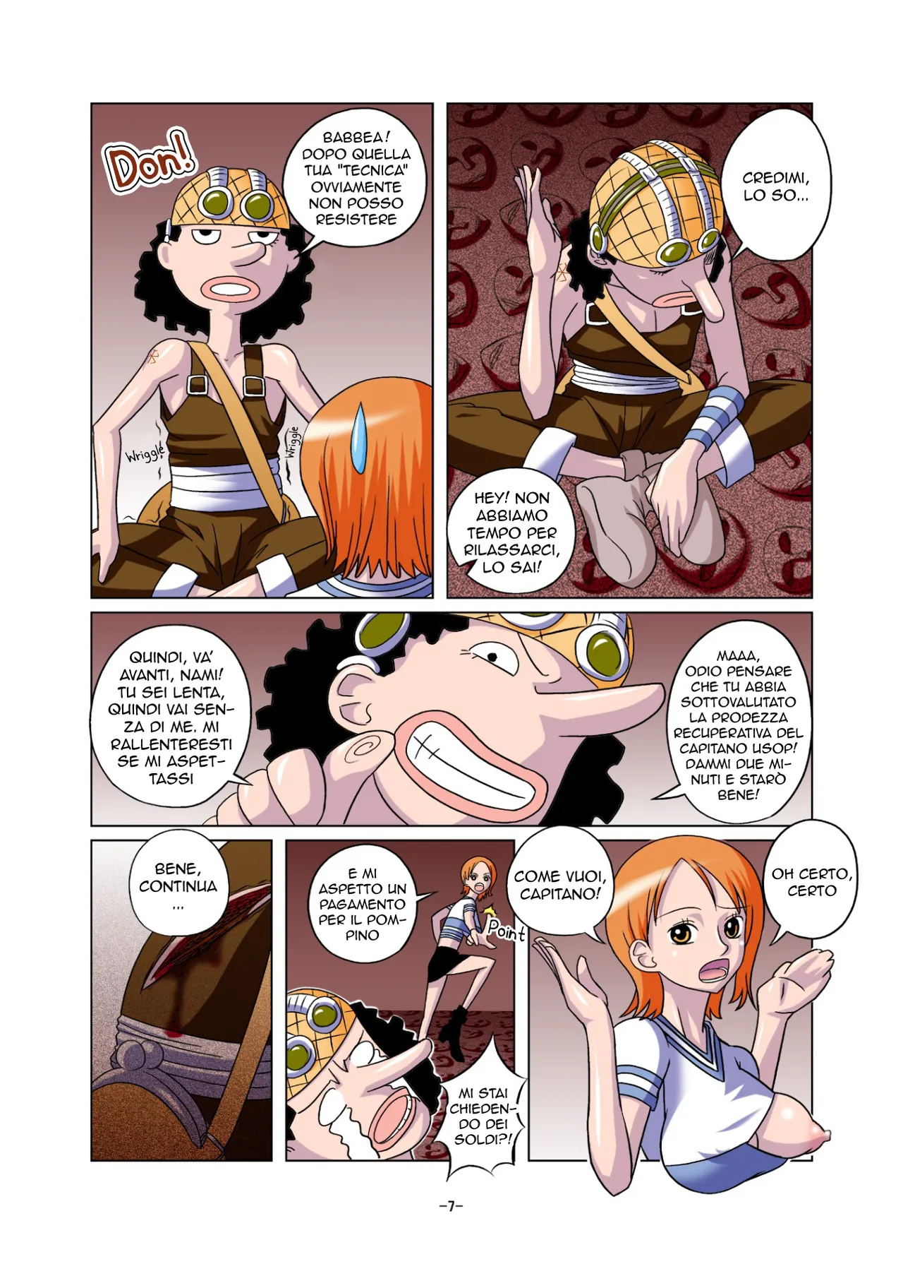 [Raisin Pie (Tamaki Denchuu)] Shoku no Utage | Ciurma , Andiamo Tutti all' Arrembaggio (One Piece) [Italian] 7eme image