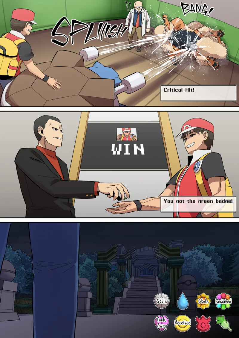 [Akai-Melon] PokéMAN Report Red 11 [Sample] [English] 2eme image