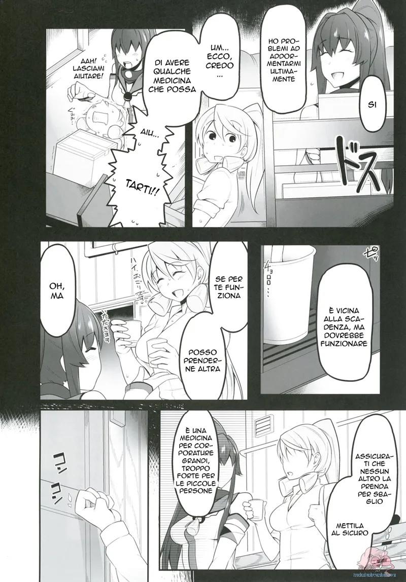 [Minobuya (Minobu Gentle)] Oningyou Asobi | È Meglio se Dormi (Kantai Collection -KanColle-) [Italian] [Digital] image number 8