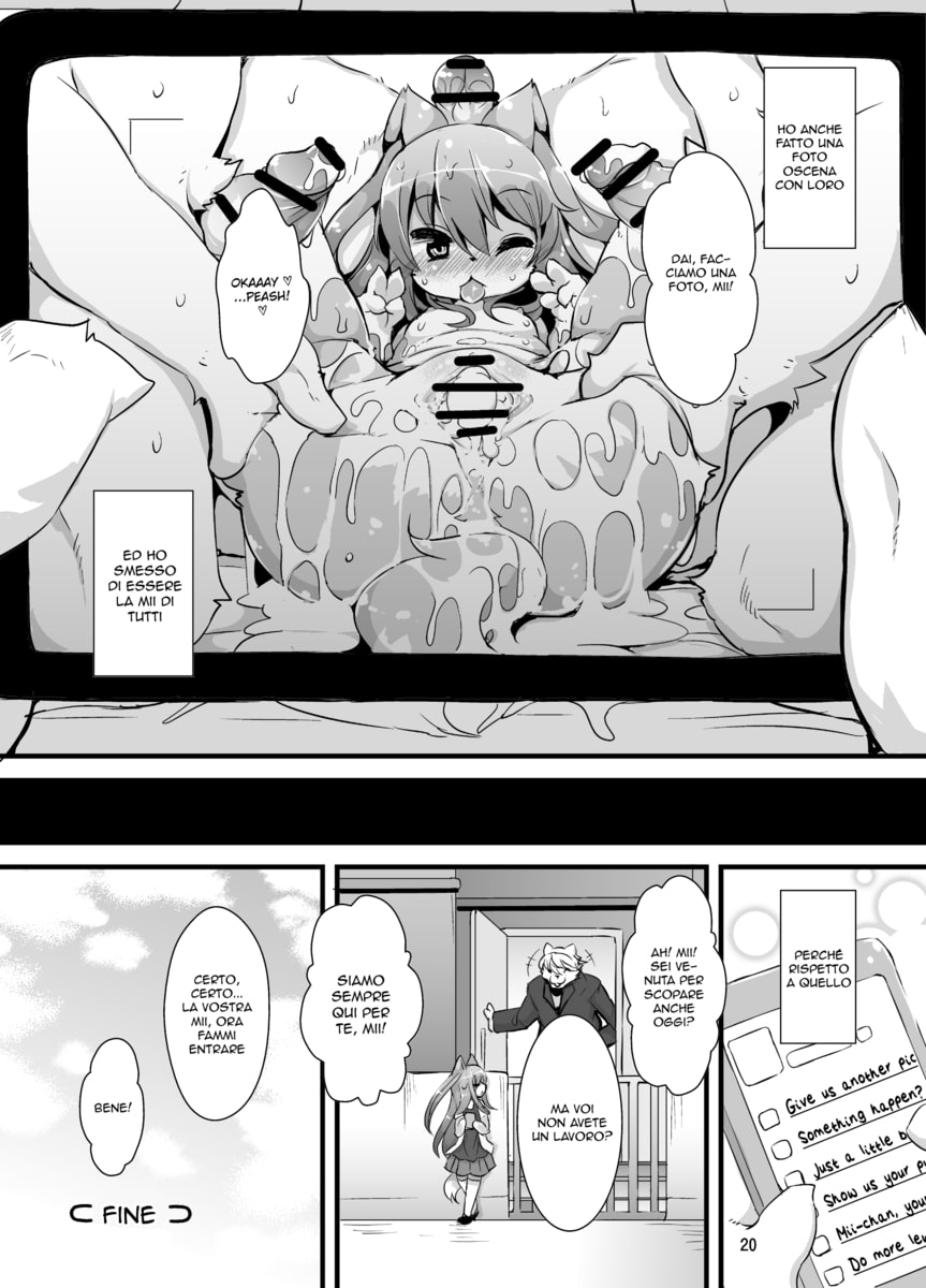 (C89) [Nyankone (ro)] Bokurano@Mii-chan | Selfie da Animali [Italian] numero di immagine  20