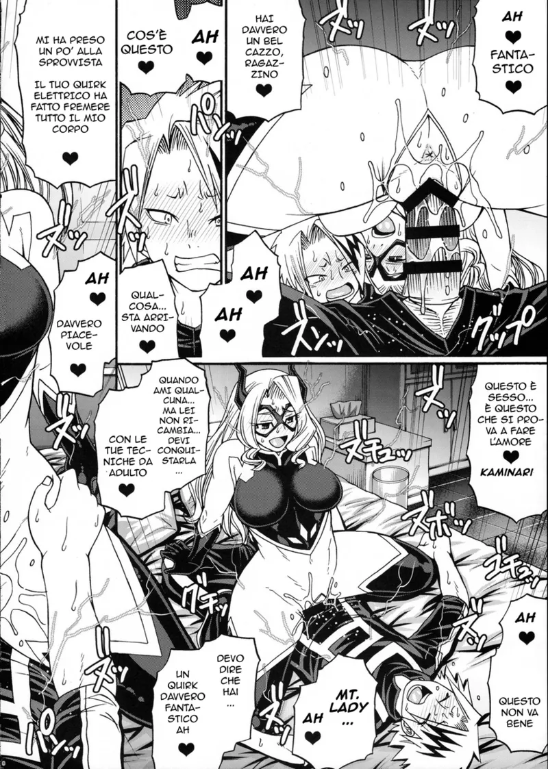 (C89) [CELLULOID-ACME (Chiba Toshirou)] M+M | Lezioni di Sesso (My Hero Academia) [Italian] image number 7