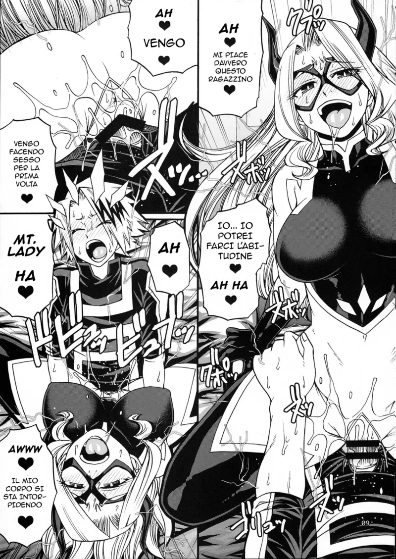 (C89) [CELLULOID-ACME (Chiba Toshirou)] M+M | Lezioni di Sesso (My Hero Academia) [Italian] image number 9