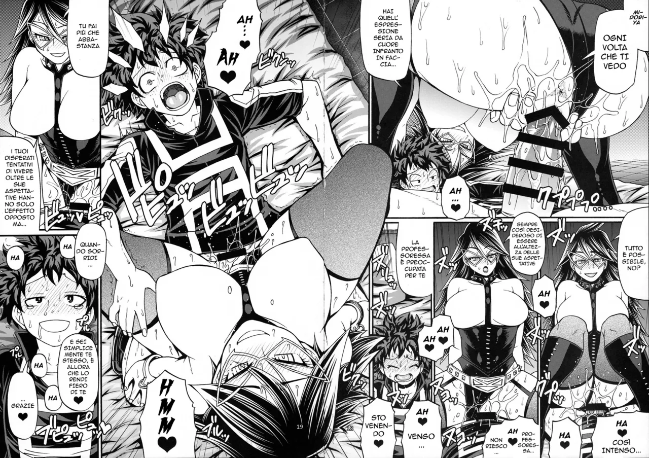 (C89) [CELLULOID-ACME (Chiba Toshirou)] M+M | Lezioni di Sesso (My Hero Academia) [Italian] image number 20