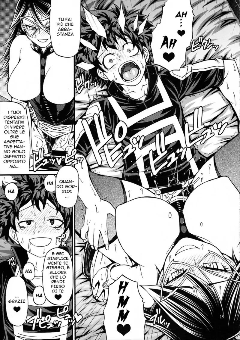 (C89) [CELLULOID-ACME (Chiba Toshirou)] M+M | Lezioni di Sesso (My Hero Academia) [Italian] image number 21