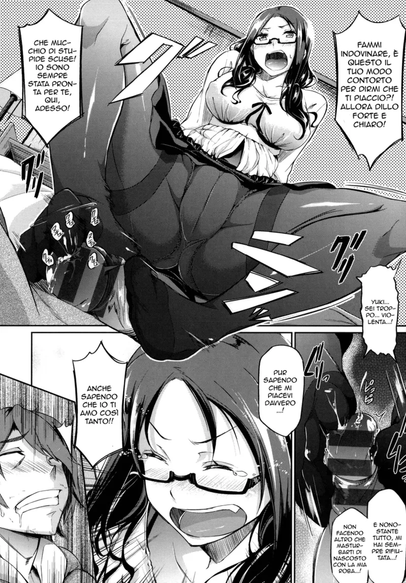 [Kuro no Miki] Thawing Love + Thawing Love ~Another Point~ | Adoro le tue Calze Sorellona (Rennyu Order) [Italian] 画像番号 6