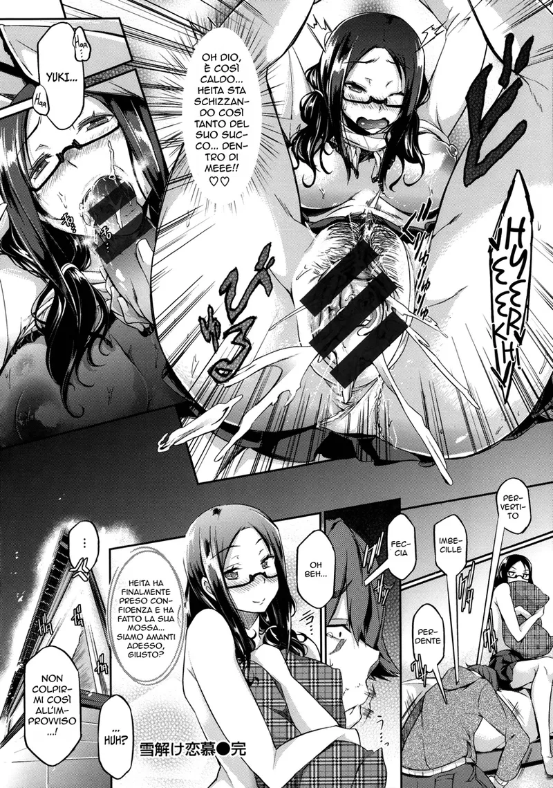 [Kuro no Miki] Thawing Love + Thawing Love ~Another Point~ | Adoro le tue Calze Sorellona (Rennyu Order) [Italian] 画像番号 16