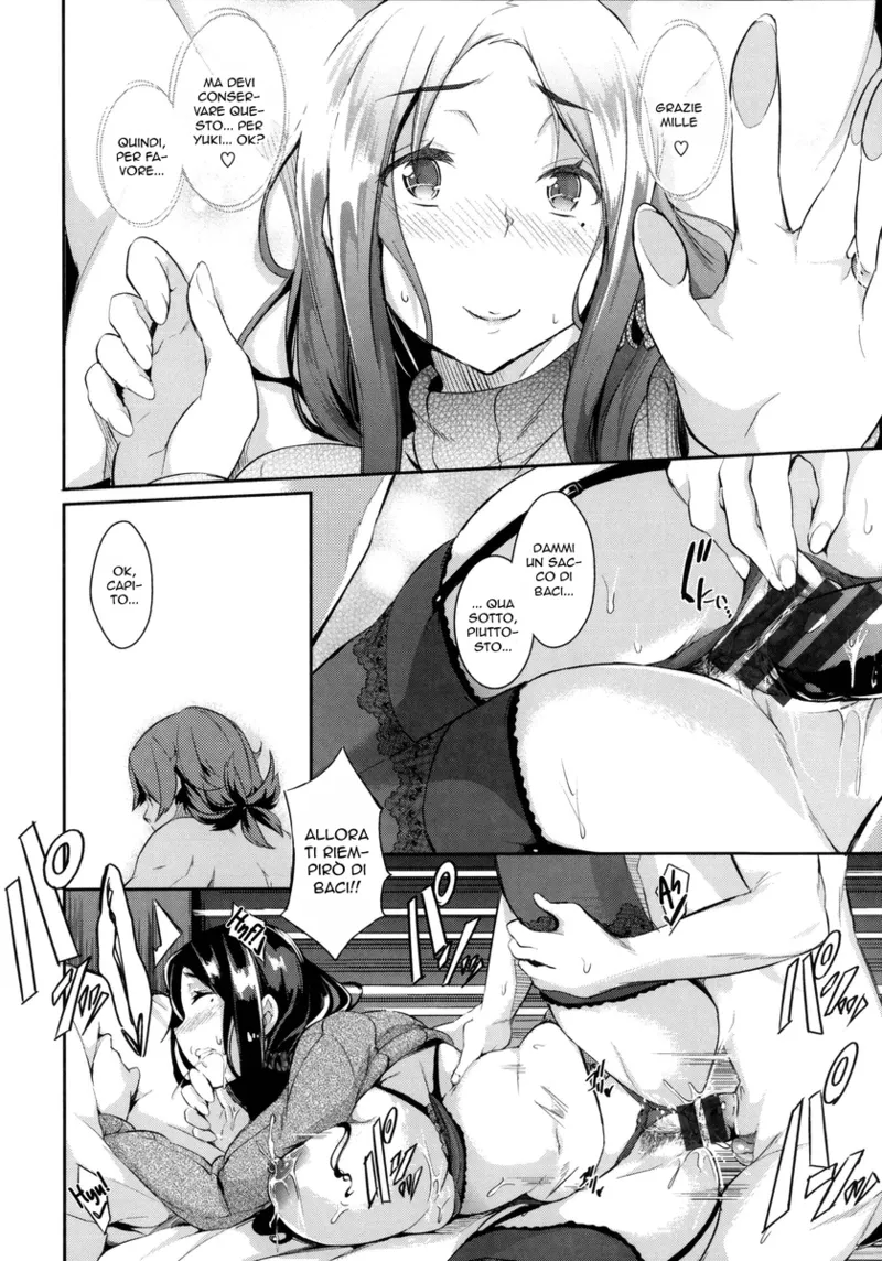 [Kuro no Miki] Thawing Love + Thawing Love ~Another Point~ | Adoro le tue Calze Sorellona (Rennyu Order) [Italian] 画像番号 34