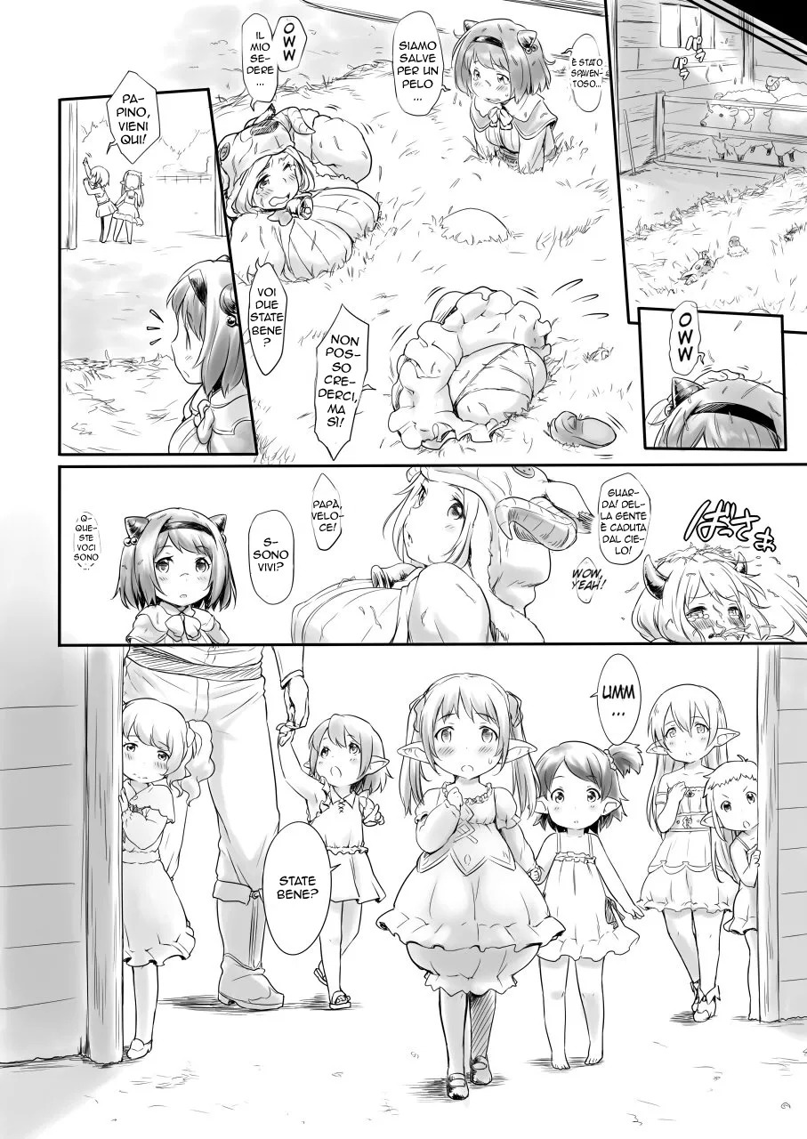 [ASGO (Zanzi)] Rei no Shima ni Draph ga Futtekita. | Atterraggio Fortunato 1 (Zenpen) (Granblue Fantasy) [Italian] [Digital] image number 12