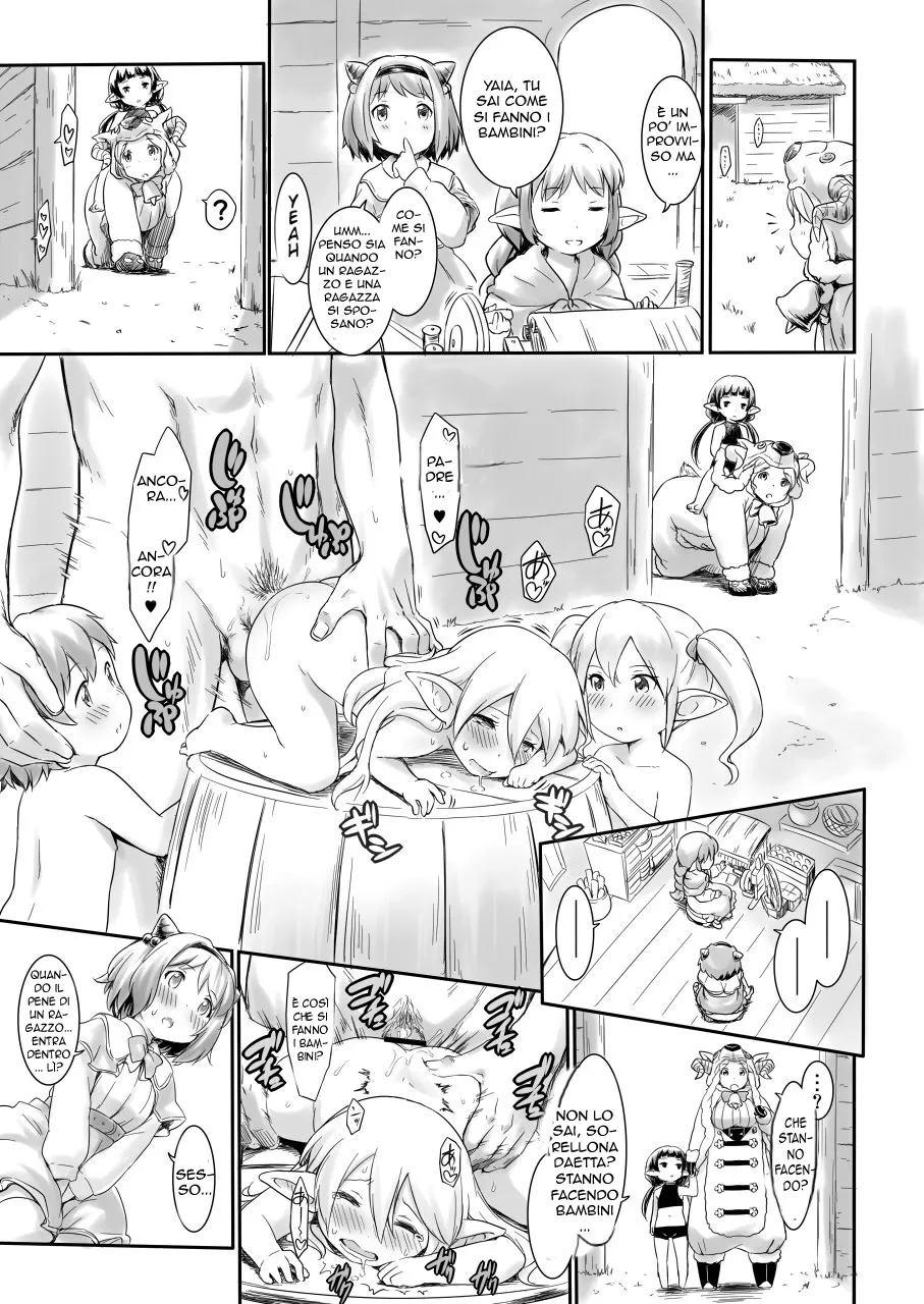 [ASGO (Zanzi)] Rei no Shima ni Draph ga Futtekita. | Atterraggio Fortunato 1 (Zenpen) (Granblue Fantasy) [Italian] [Digital] image number 15