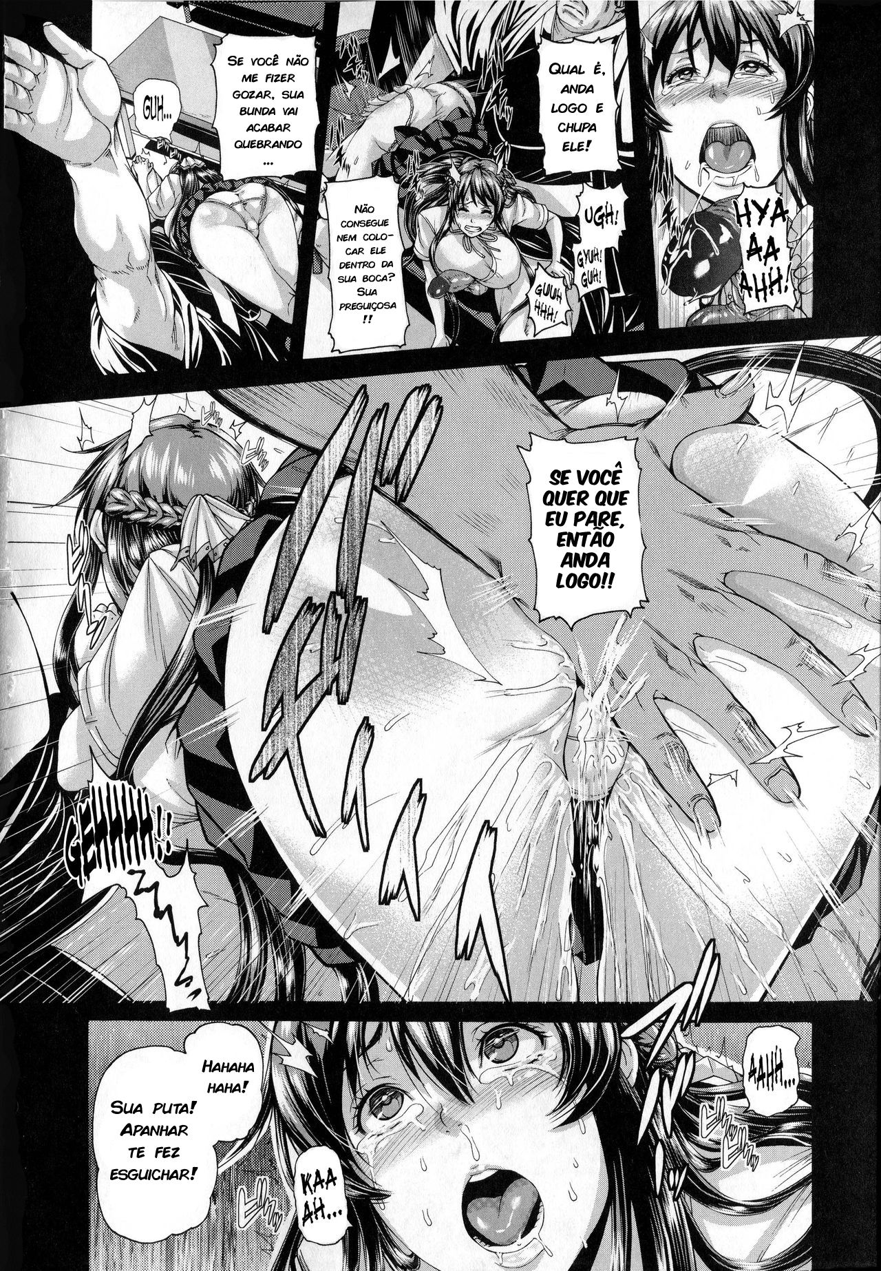 [Karasu] Hana wa Tenjite Saki Midare (Shitsuke Ai) [Portuguese-BR] [zk3y] [Decensored] 画像番号 8