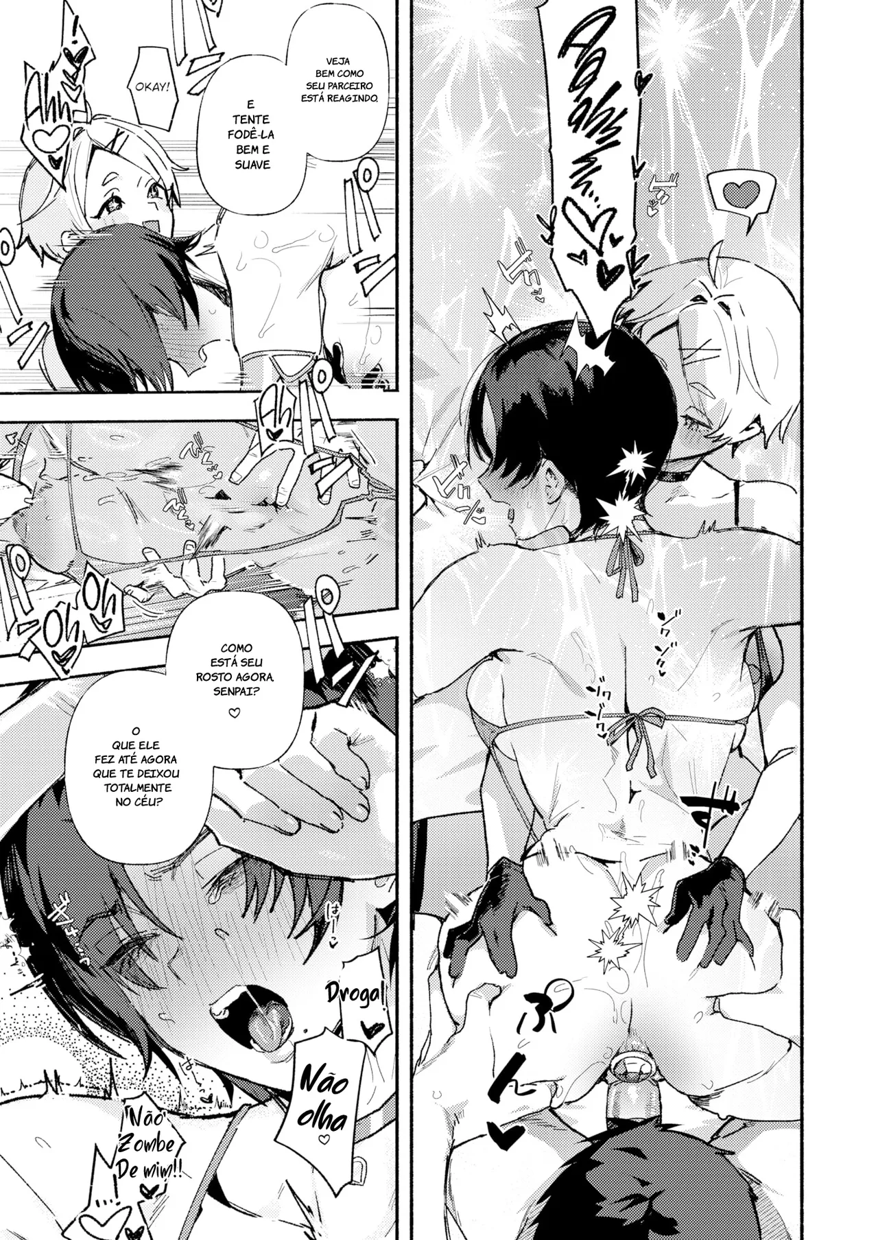 [Nikubou Maranoshin] Ecchi Ecchi Honban Land - which bitch ecchi?! (COMIC Kairakuten 2024-11) [Portuguese-BR] [CIPHER-MAY] [Digital] 图片编号 17