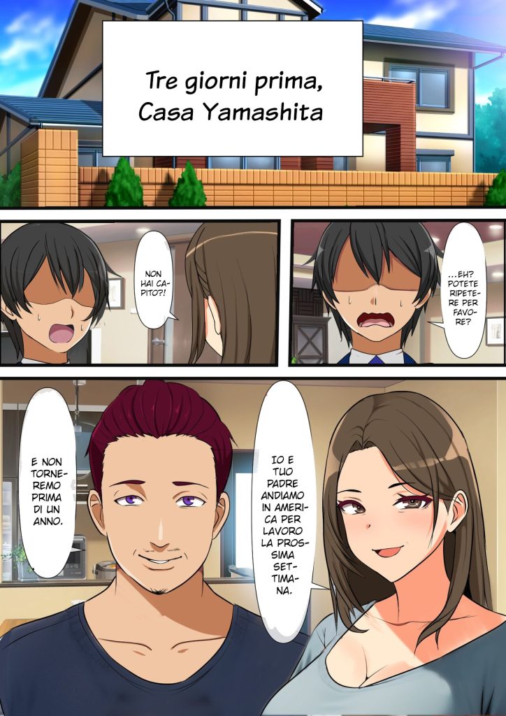 [Furitendou] Mob Danshi no Ore ga 100-nin Haramaseru made Deru Koto no Dekinai Kozukuri Shima ni Hikkoshita Kekka | L' Isola delle Ninfomani [Italian] изображение № 2