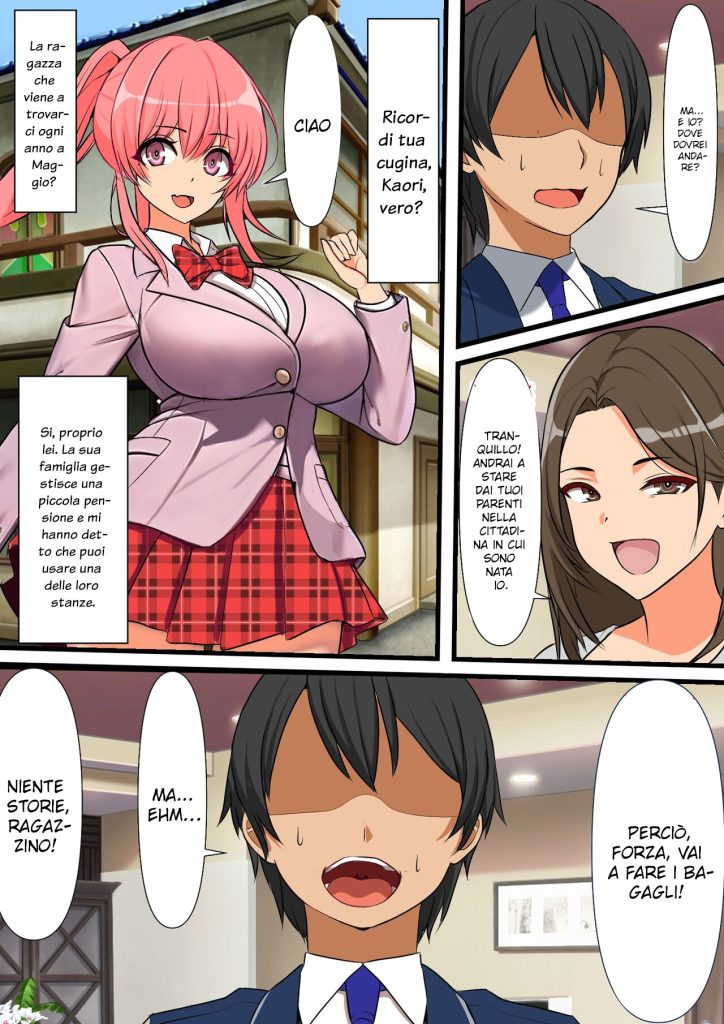 [Furitendou] Mob Danshi no Ore ga 100-nin Haramaseru made Deru Koto no Dekinai Kozukuri Shima ni Hikkoshita Kekka | L' Isola delle Ninfomani [Italian] изображение № 3