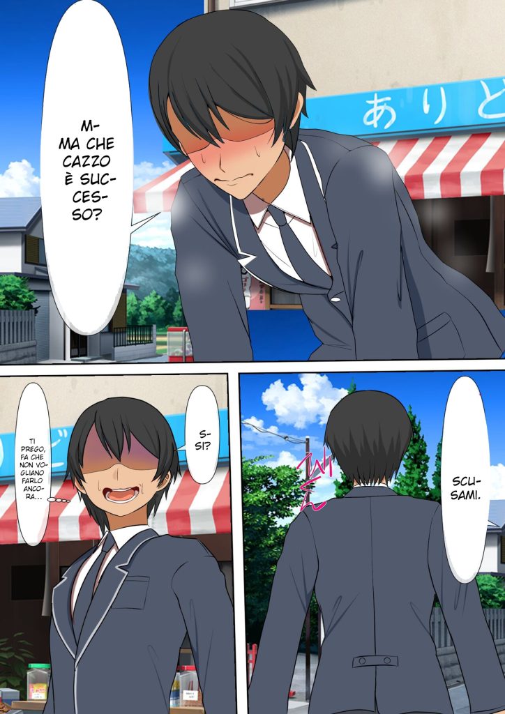 [Furitendou] Mob Danshi no Ore ga 100-nin Haramaseru made Deru Koto no Dekinai Kozukuri Shima ni Hikkoshita Kekka | L' Isola delle Ninfomani [Italian] изображение № 20