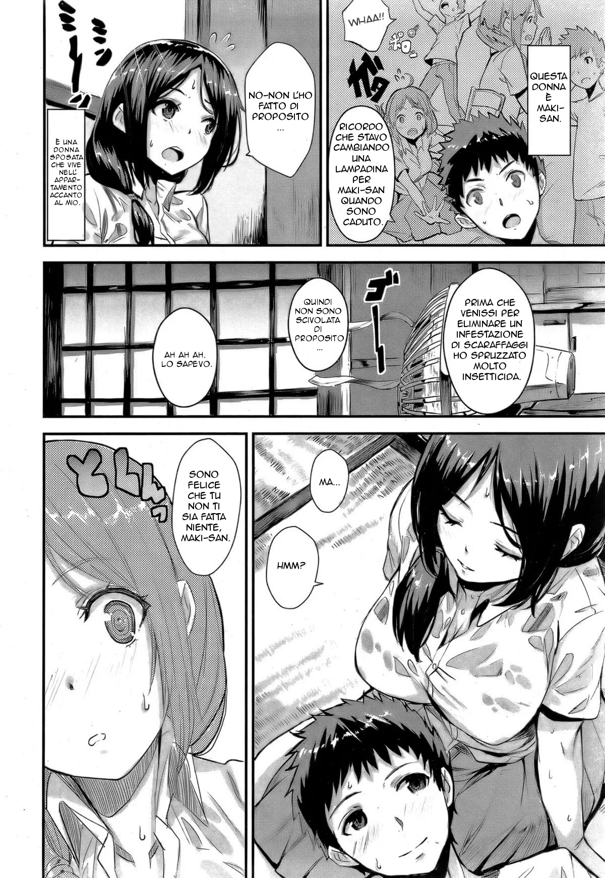 [saitom] Otonari Rhapsody | Il Turno di Notte (COMIC Kairakuten BEAST 2011-10) [Italian] 画像番号 2