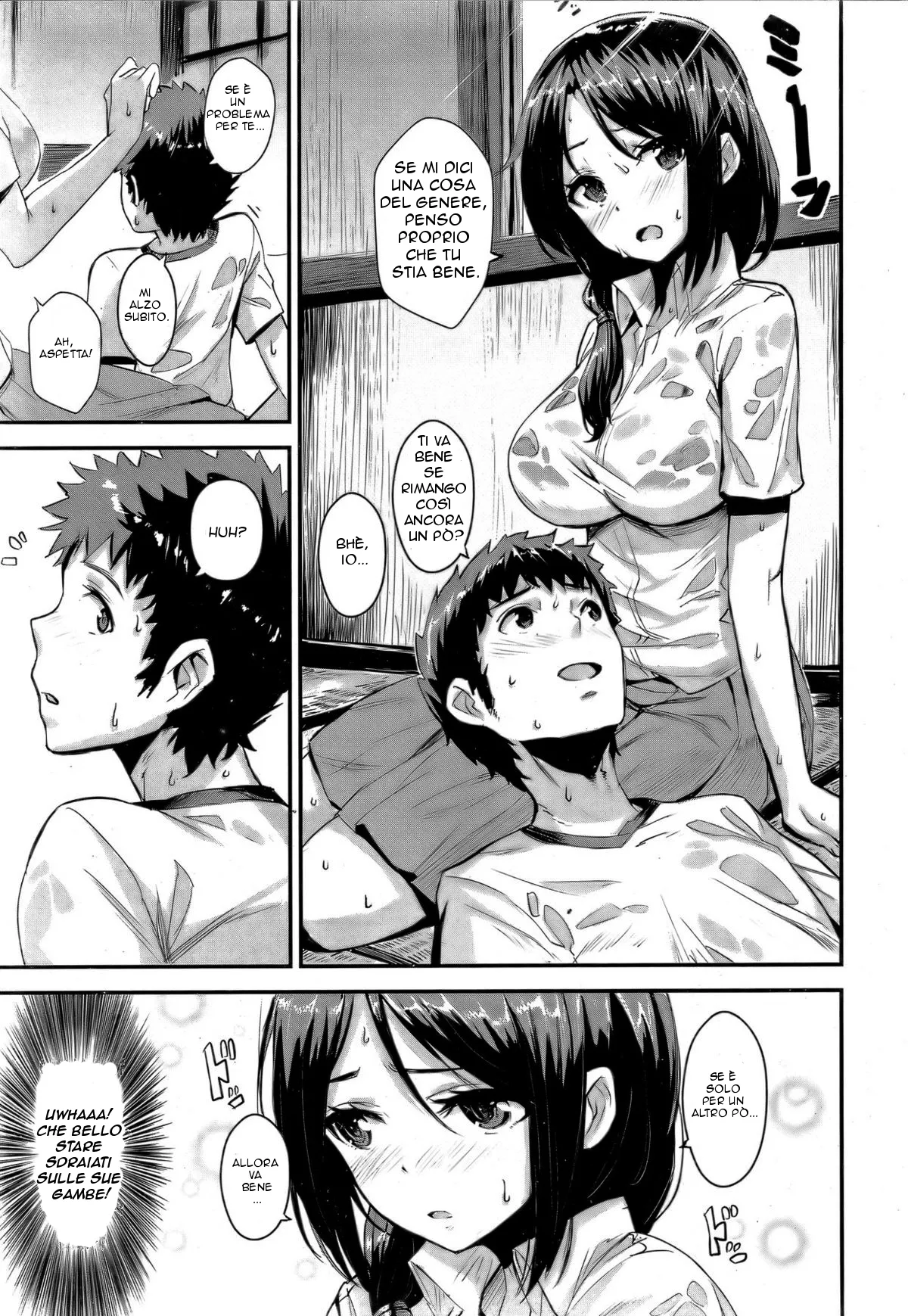 [saitom] Otonari Rhapsody | Il Turno di Notte (COMIC Kairakuten BEAST 2011-10) [Italian] 画像番号 3