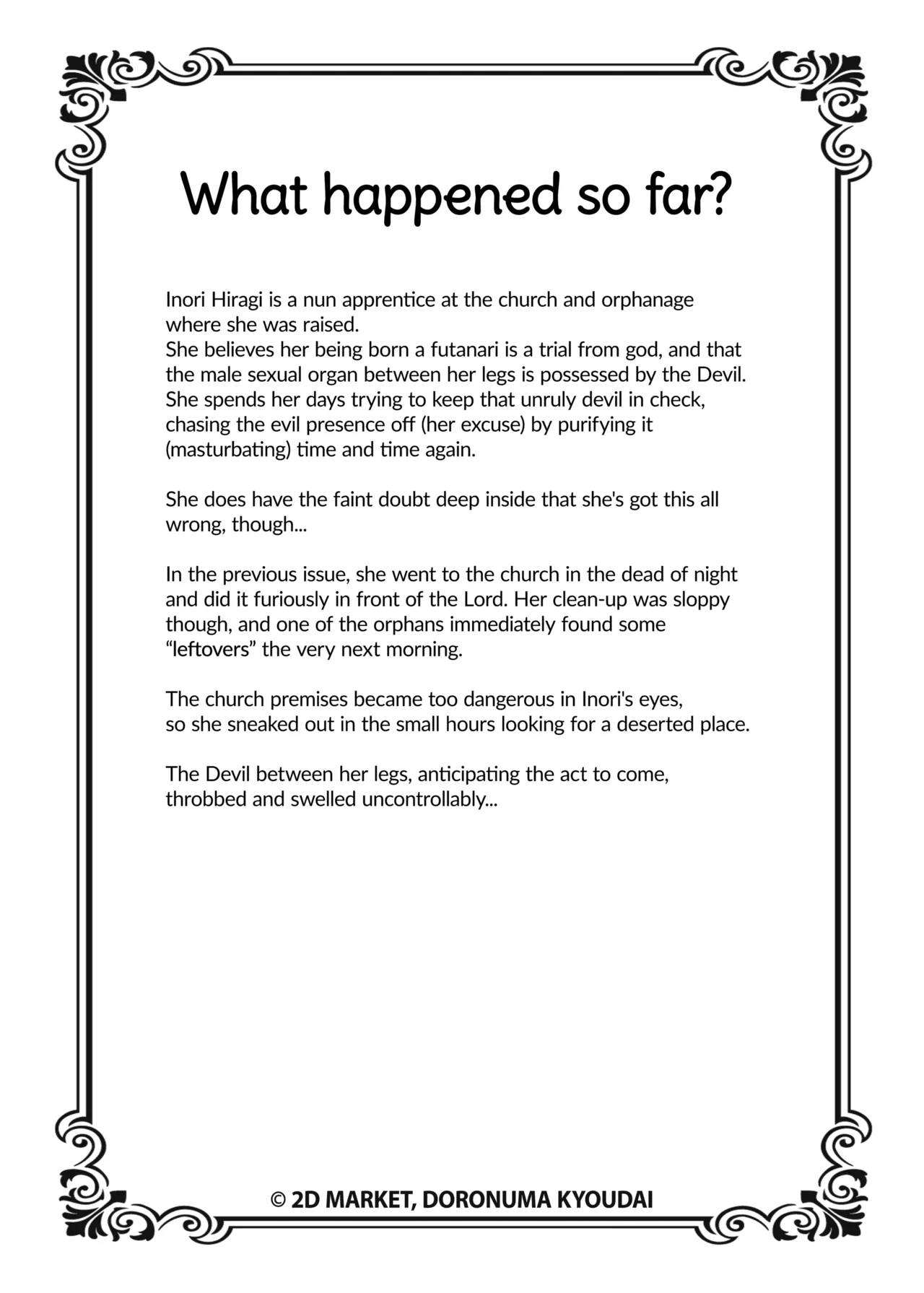 [Doronuma Kyoudai (RED-RUM)] Futa-Ana Joshou | Una Suora con Qualcosa in Piú 2 [Italian] [Decensored] [Digital] 3eme image