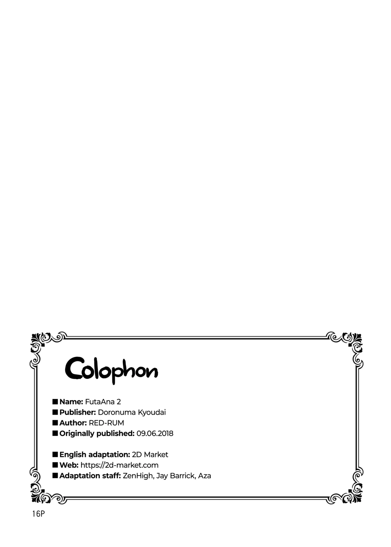 [Doronuma Kyoudai (RED-RUM)] Futa-Ana Joshou | Una Suora con Qualcosa in Piú 2 [Italian] [Decensored] [Digital] 25eme image