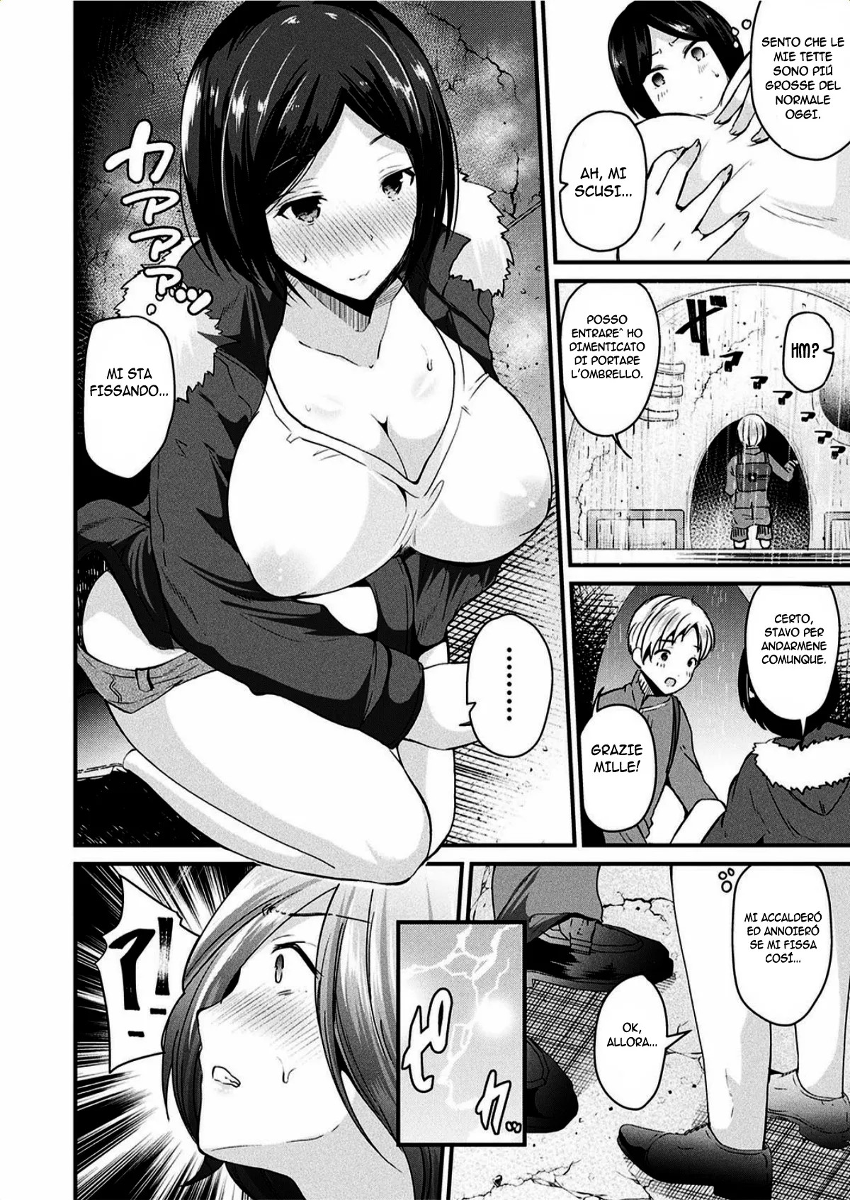 [Labui] Ame no Hi wa Nyotaika Shite Kimi o Matsu | Quando piove, mi trasformo in una ragazza e ti aspetto (COMIC Unreal 2017-06 Vol. 67) [Italian] [Digital] 이미지 번호 6