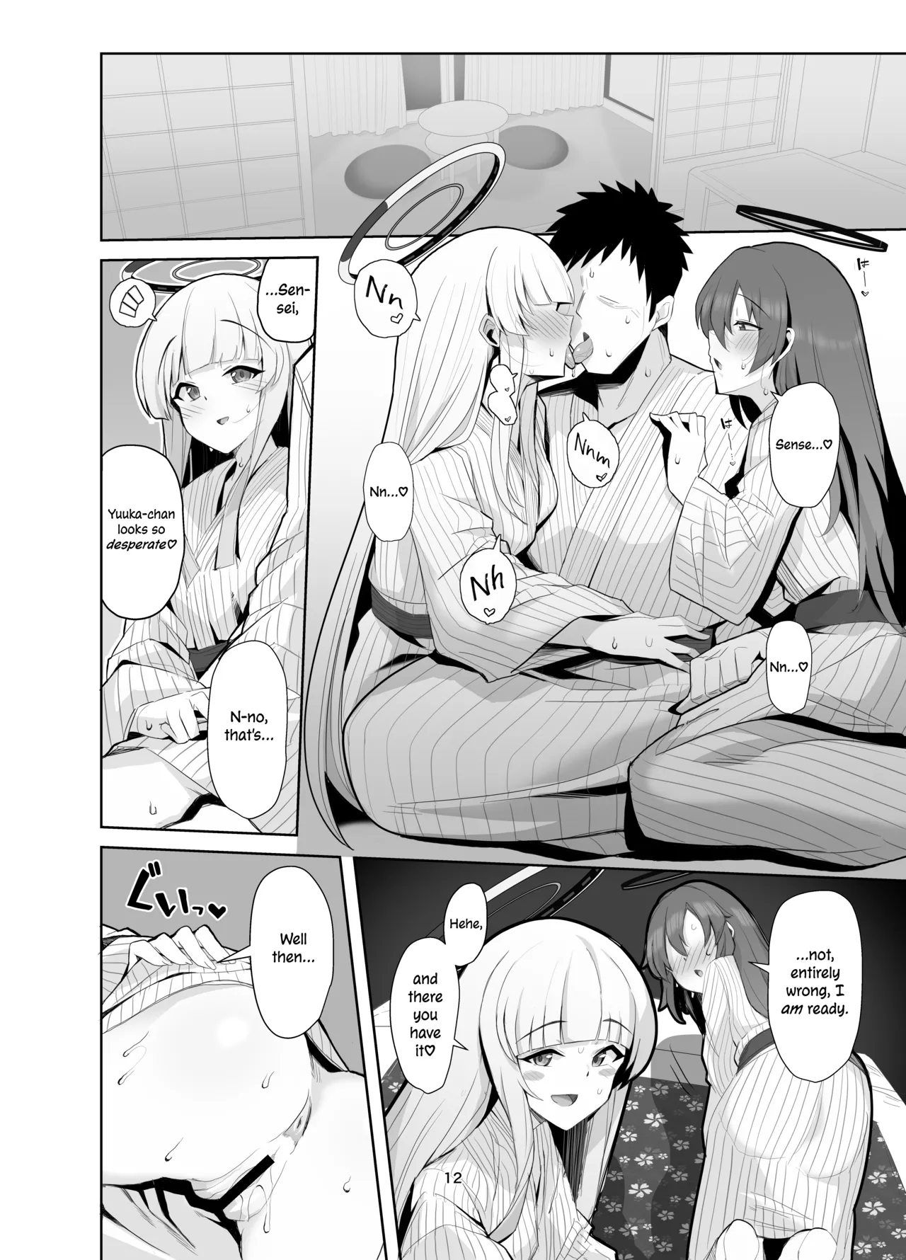 [Momokan (Momonosuke)] Seminar Yukemuri Ianryokou | Steamy Seminar Leisure Trip (Blue Archive) [English] [Nonki] [Digital] 图片编号 11