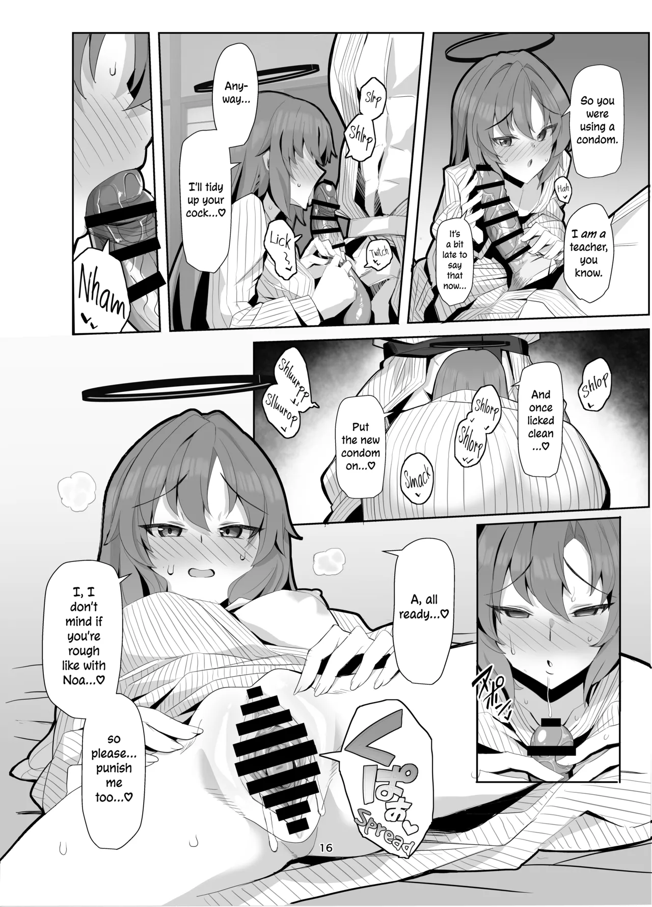 [Momokan (Momonosuke)] Seminar Yukemuri Ianryokou | Steamy Seminar Leisure Trip (Blue Archive) [English] [Nonki] [Digital] 图片编号 15