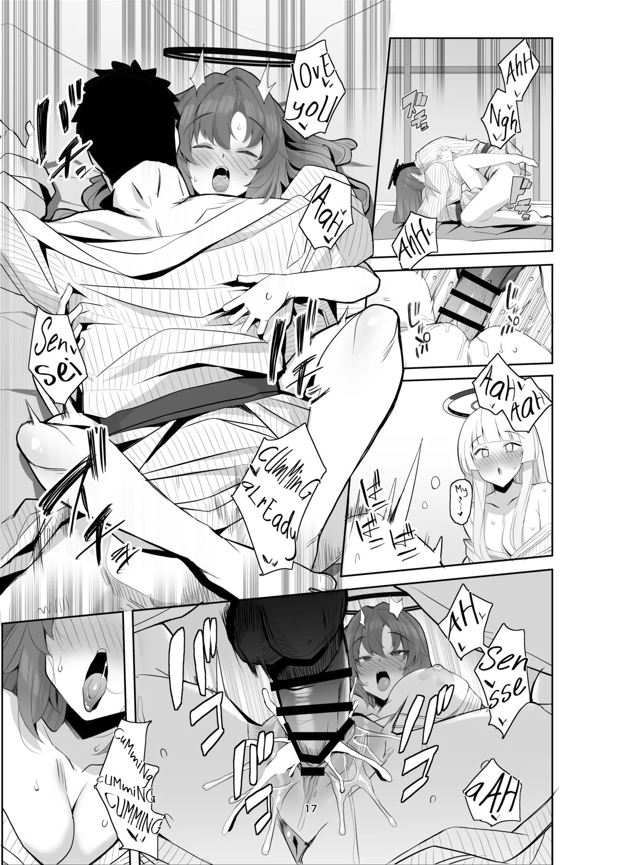 [Momokan (Momonosuke)] Seminar Yukemuri Ianryokou | Steamy Seminar Leisure Trip (Blue Archive) [English] [Nonki] [Digital] 图片编号 16