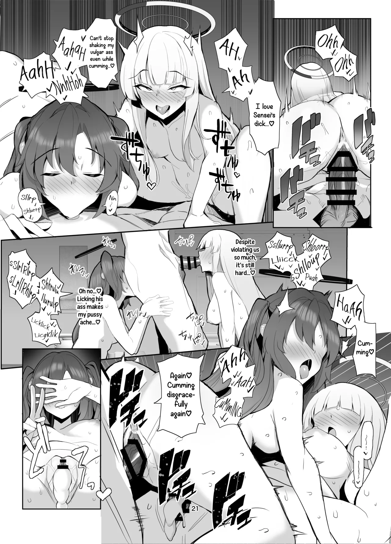 [Momokan (Momonosuke)] Seminar Yukemuri Ianryokou | Steamy Seminar Leisure Trip (Blue Archive) [English] [Nonki] [Digital] 图片编号 20