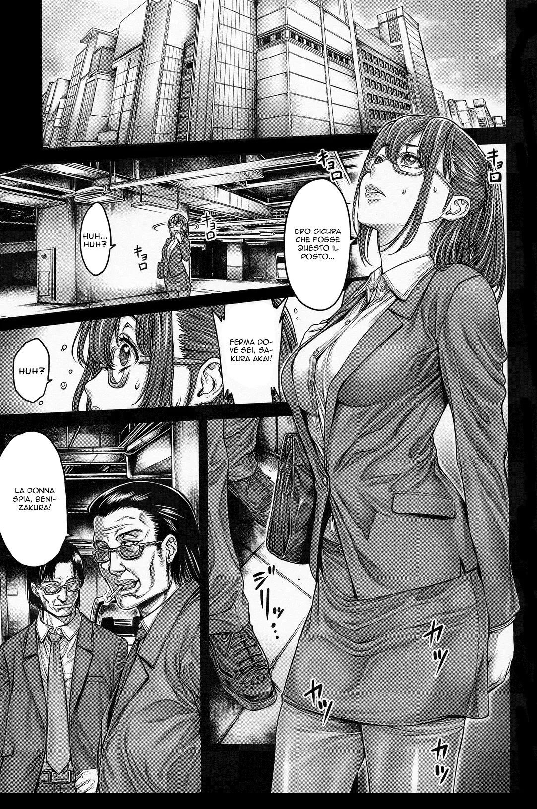 [Okayusan] Onna Spy Goumon Zecchou!! | Azienda Competitiva (COMIC Anthurium 011 2014-03) [Italian] imagen número 5