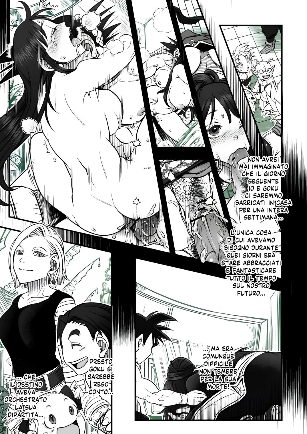 [Harunaga Makito] La Storia di Goku e Chichi nell'Arco degli Anni Ch. 1-7 (Dragon Ball Z) [Italian] {Hentai Fantasy} 이미지 번호 79